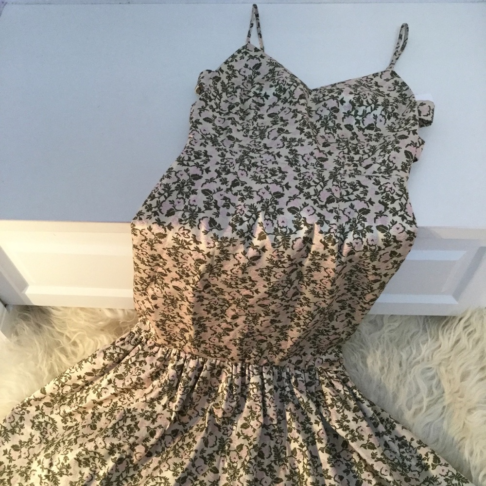 Jill Stuart Jacquard High/Low Midi Dress - Picture 5 of 7